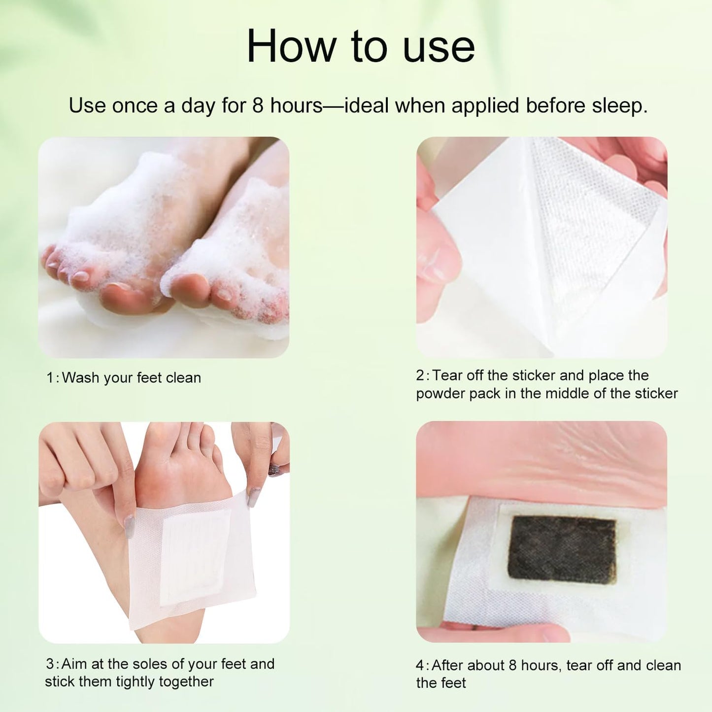 Deep Cleansing Foot Patches